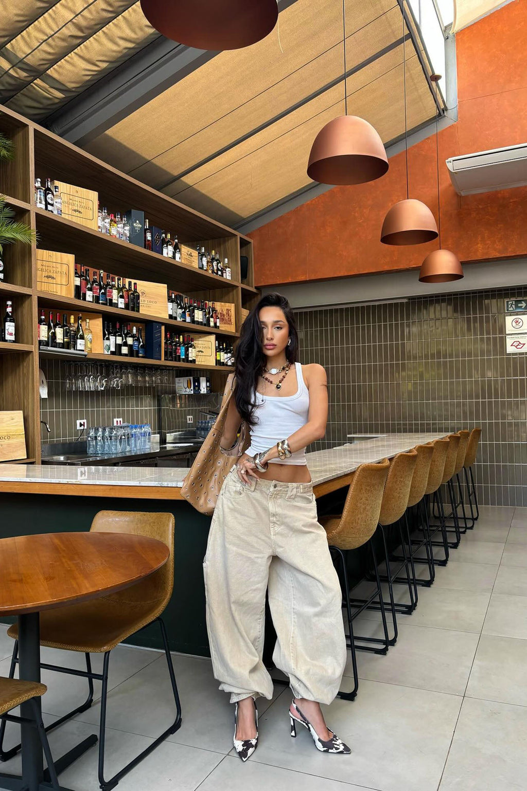 Everything You Want Wide Leg Pant - Tan