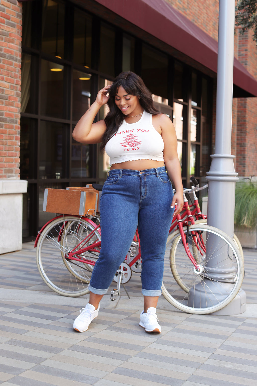 I Got It From My Mama Jeans - Dark Denim