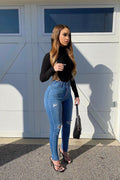 Our Favorite High Rise Skinny Jeans - Medium Blue Wash